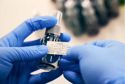 ラベル貼りイメージ