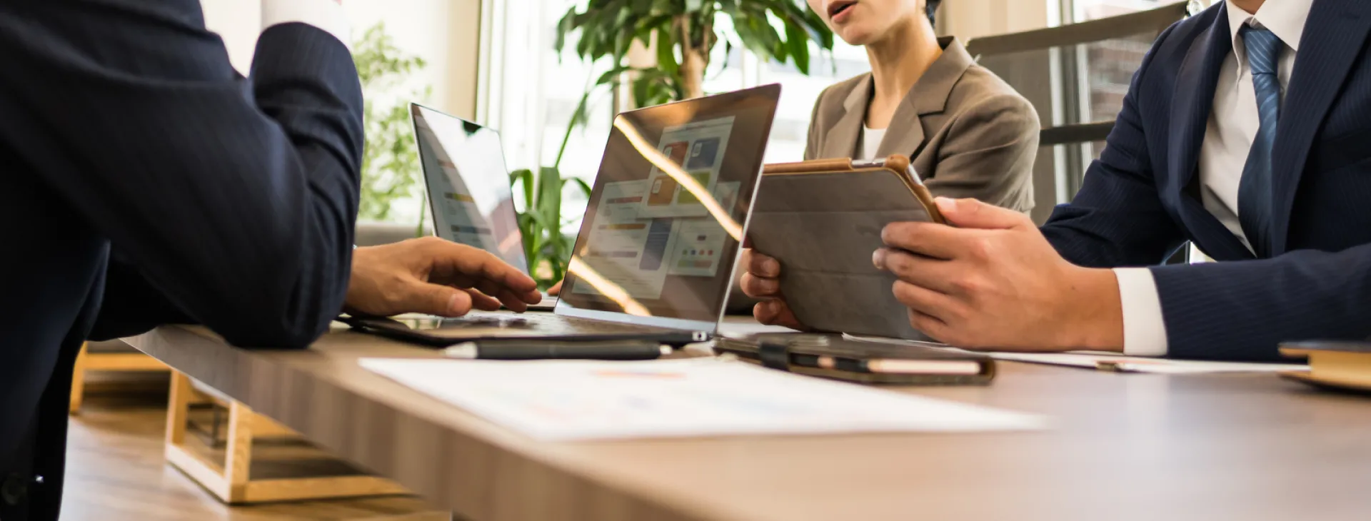 打ち合わせ風景